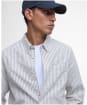 Men's Barbour Cresswell Seersucker Tailored Fit Shirt - Stone