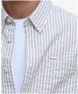 Men's Barbour Cresswell Seersucker Tailored Fit Shirt - Stone