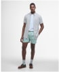 Men's Barbour Cresswell Seersucker Summer Fit Shirt - Stone