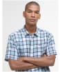 Men's Barbour Midfield Tartan Summerfit Shirt - Northshore Tartan