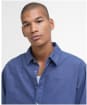 Men's Barbour Garment Dyed Oxtown Relaxed Fit Shirt - Oceana