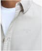 Men's Barbour Garment Dyed Oxtown Relaxed Fit Shirt - Mist
