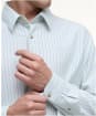 Men's Barbour Fenfield Oxford Stripe Relaxed Fit Shirt - Pale Apple