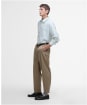 Men's Barbour Fenfield Oxford Stripe Relaxed Fit Shirt - Pale Apple