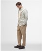Men's Barbour Garment Dyed Poplin Tailored Fit Shirt - Oatmeal