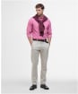 Men's Barbour Garment Dyed Poplin Tailored Fit Shirt - True Pink