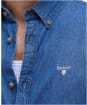 Men's Barbour Chambray Crest Tailored Fit Shirt - Chambray