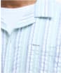 Men's Barbour Beechcroft Striped Short Sleeve Regular Fit Shirt - Pale Apple