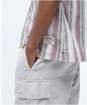 Men's Barbour Lipton Striped Short Sleeve Relaxed Fit Shirt - Whisper White