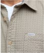 Men's Barbour Irvine Textured Tailored Shirt - Washed Stone