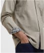 Men's Barbour Irvine Textured Tailored Shirt - Washed Stone