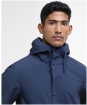 Men's Barbour Quay Showerproof Lightweight Jacket - NAVY/BLEACHED PI