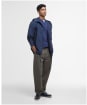 Men's Barbour Quay Showerproof Lightweight Jacket - NAVY/BLEACHED PI