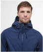 Men's Barbour Wylam Showerproof Jacket - Navy / Northshore Tartan