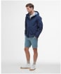 Men's Barbour Wylam Showerproof Jacket - Navy / Northshore Tartan