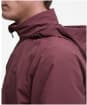 Men's Barbour Keld Showerproof Jacket - Burnt Heather