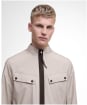 Men's Barbour International Re-Duke Showerproof Jacket - Concrete