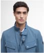 Men's Barbour International Modern Showerproof Duke Jacket - Dark Slate