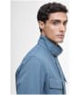 Men's Barbour International Modern Showerproof Duke Jacket - Dark Slate