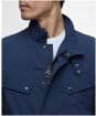 Men's Barbour International Modern Showerproof Duke Jacket - Navy