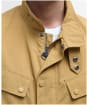 Men's Barbour International Modern Showerproof Duke Jacket - Cumin