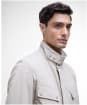 Men's Barbour International Modern Showerproof Duke Jacket - Concrete