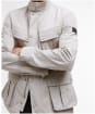 Men's Barbour International Modern Showerproof Duke Jacket - Concrete