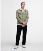 Men's Barbour International Merton Shell Showerproof Jacket - Bleached Olive