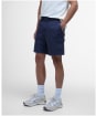 Men's Barbour International Kenneth Garment Dye Shorts - Navy
