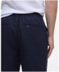 Men's Barbour Cotton Linen Relaxed Shorts - Navy