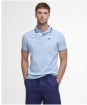 Men's Barbour Washed Oxford Relaxed Shorts - Oceana