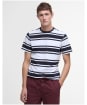 Men's Barbour Washed Oxford Relaxed Shorts - Burnt Heather
