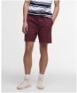 Men's Barbour Washed Oxford Relaxed Shorts - Burnt Heather