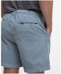 Men's Barbour Washed Cord Relaxed Shorts - Lead