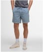 Men's Barbour Washed Cord Relaxed Shorts - Lead