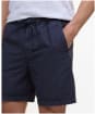 Men's Barbour Seersucker Relaxed Shorts - Navy