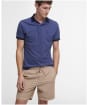 Men's Barbour Seersucker Relaxed Shorts - Washed Stone