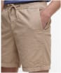 Men's Barbour Seersucker Relaxed Shorts - Washed Stone