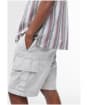 Men's Barbour Grindle Cargo Relaxed Shorts - Oatmeal