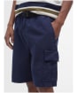 Men's Barbour Grindle Cargo Relaxed Shorts - Navy