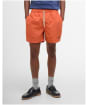 Men's Barbour Staple Logo 5' Swim Shorts - Horizon Orange