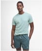 Men's Barbour Staple Logo 5' Swim Shorts - Vintage Teal