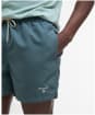 Men's Barbour Staple Logo 5' Swim Shorts - Vintage Teal