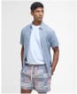 Men's Barbour Patch Swim Shorts - Washed Stone