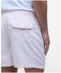 Men's Barbour International Large Logo Swim Shorts - Quartz Pink