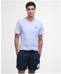 Men's Barbour International Block Print Swim Short - Black