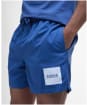 Men's Barbour International Block Print Swim Short - North Sea Blue