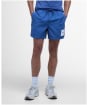 Men's Barbour International Block Print Swim Short - North Sea Blue