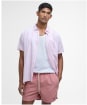 Men's Barbour Staple Logo 7' Swim Short - Pink Clay