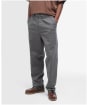 Men's Barbour Washed Stretch Twill Relaxed Fit Trouser - Gunmetal